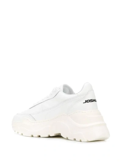 Shop Joshua Sanders Zenith Classic Donna Chunky Trainers In White