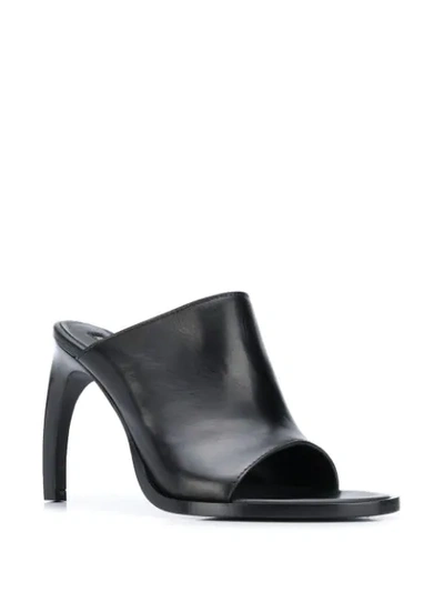 Shop Ann Demeulemeester Slip-on 110mm Sandals In Black