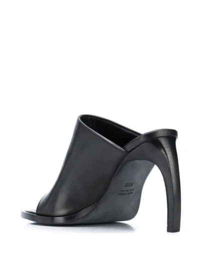 Shop Ann Demeulemeester Slip-on 110mm Sandals In Black