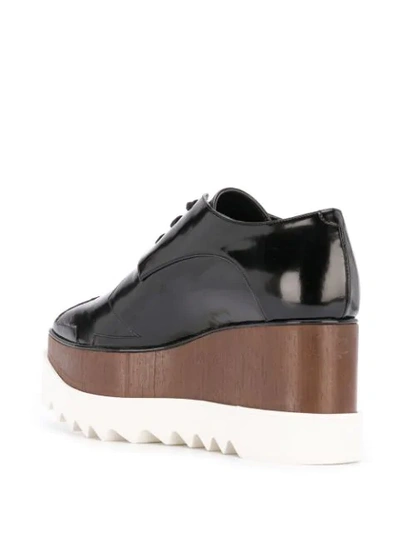 Shop Stella Mccartney Elyse Platform Shoes In Black