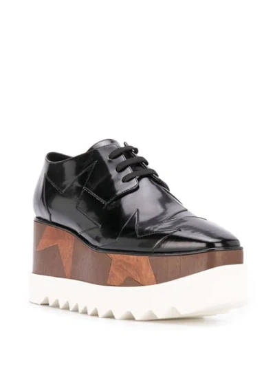 Shop Stella Mccartney Elyse Platform Shoes In Black