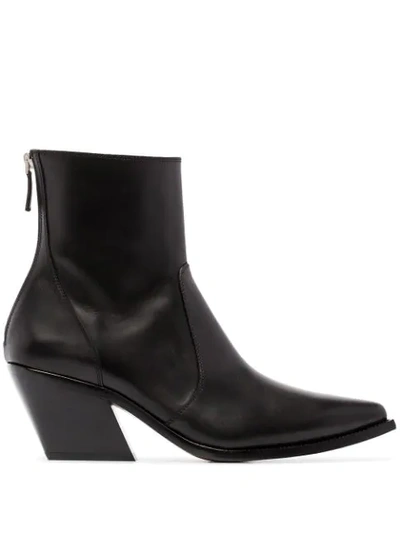 Shop Givenchy Western-style Ankle Boots In Black