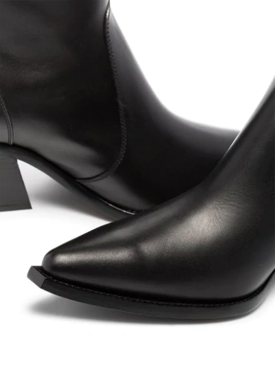 Shop Givenchy Western-style Ankle Boots In Black