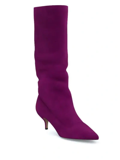 Shop Paul Andrew Nadia Boots In Purple
