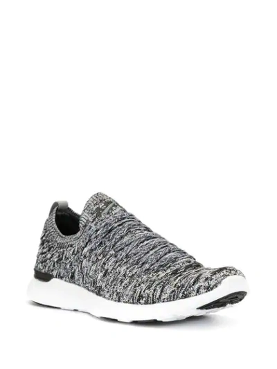 Shop Apl Athletic Propulsion Labs Techloom Wave Sneakers In Grey