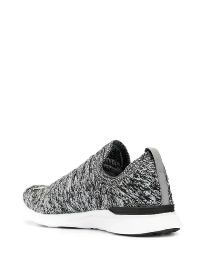 Shop Apl Athletic Propulsion Labs Techloom Wave Sneakers In Grey