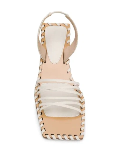 Shop Jacquemus Les Sandales Valerie 30mm Sandals In Neutrals