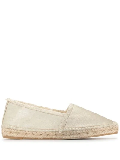 Shop Castaã±er Kito Frayed Espadrilles In Neutrals