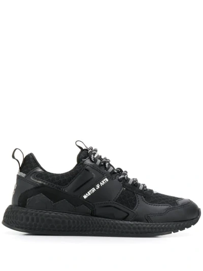 Shop Moa Master Of Arts Low Top Sneakers In Black