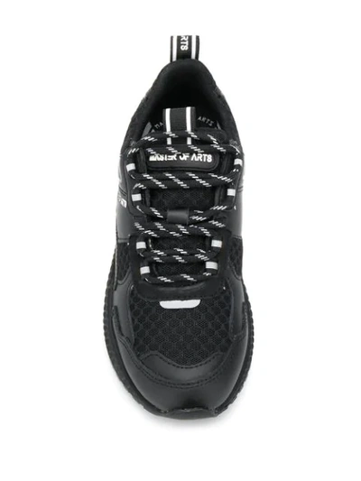 Shop Moa Master Of Arts Low Top Sneakers In Black