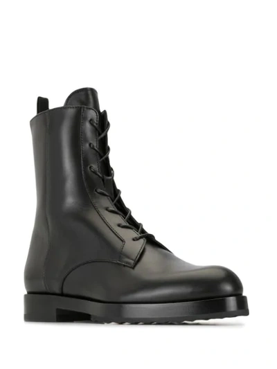 Shop Pierre Hardy Parade Lace-up Boots In Black