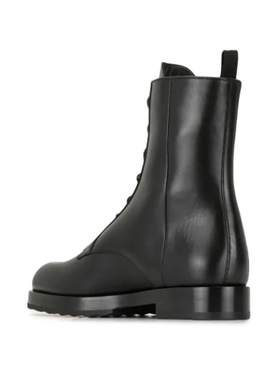 Shop Pierre Hardy Parade Lace-up Boots In Black