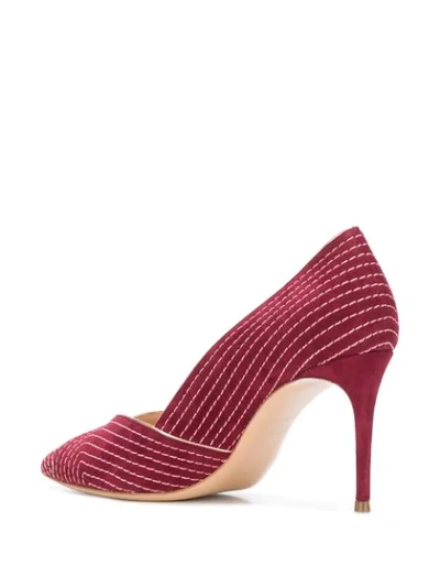 Shop Casadei Julia Miranda Pumps In Red