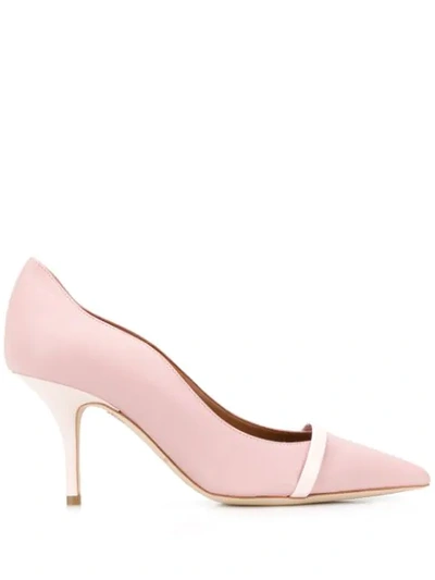 Shop Malone Souliers Maybelle 80mm Pumps In Pink