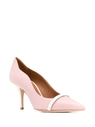 Shop Malone Souliers Maybelle 80mm Pumps In Pink