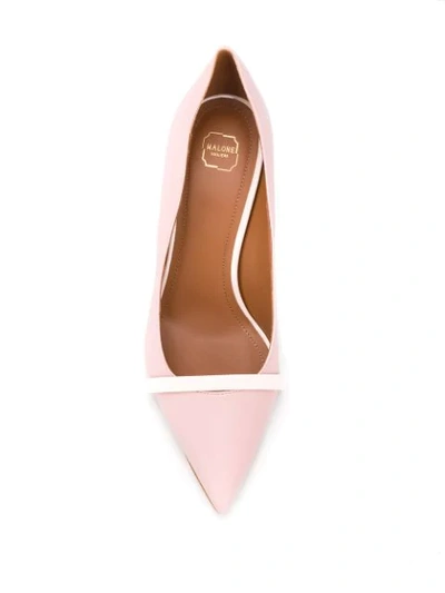 Shop Malone Souliers Maybelle 80mm Pumps In Pink