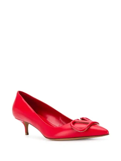 Shop Valentino Vsling 60mm Pumps In Red