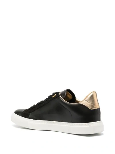 Shop Zadig & Voltaire Stud-embellished Low-top Sneakers In Black