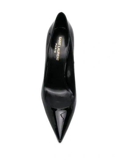 Shop Saint Laurent Lexi 90mm Pumps In Black