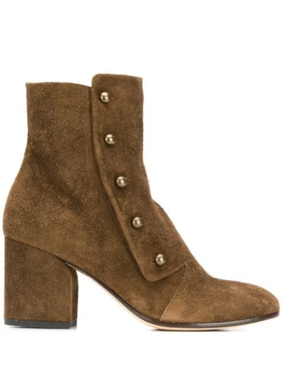 Shop Officine Creative Lou Boots In Brown
