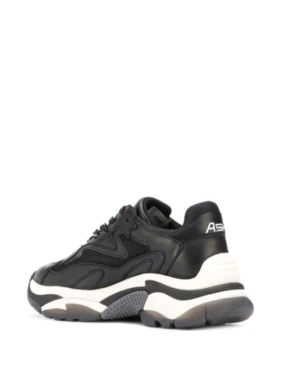 Shop Ash Addict Chunky Low-top Sneakers In Black