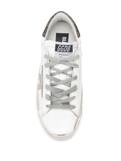 Shop Golden Goose Superstar Sneakers In White