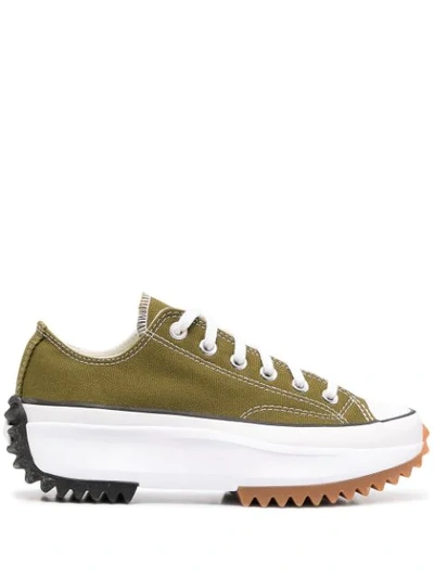 Shop Converse Run Star Hiking Sneakers In Green