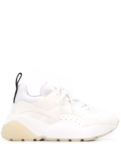 Shop Stella Mccartney Eclypse Low-top Sneakers In White