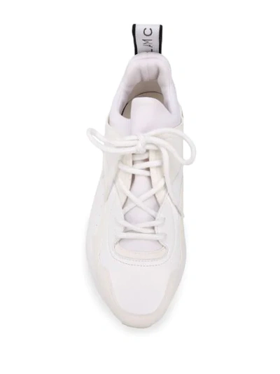 Shop Stella Mccartney Eclypse Low-top Sneakers In White