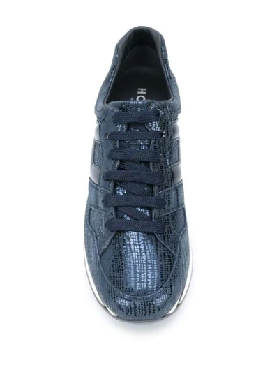 Hogan H383 Low-top Sneakers In Blue