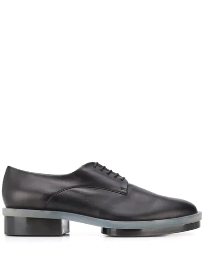 Shop Robert Clergerie Roma 35mm Platform Shoes In Black