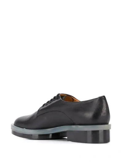 Shop Robert Clergerie Roma 35mm Platform Shoes In Black