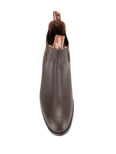 Shop R.m.williams Adelaide Chelsea Boots In Brown