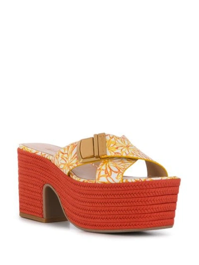 Shop Jacquemus Les Sandales Tatanes In Orange