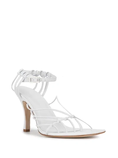 Shop Christopher Esber Valetta Toe-strap Sandals In White