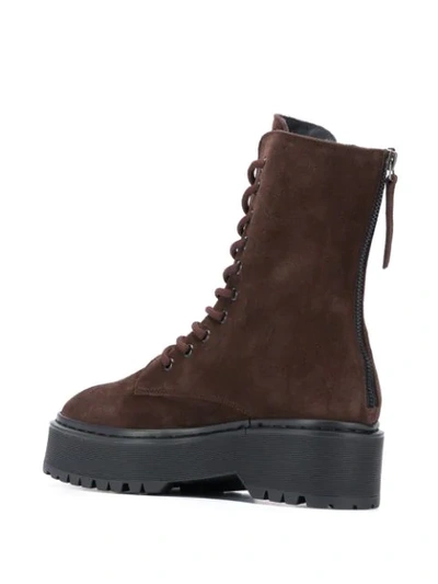 Shop P.a.r.o.s.h Calf-length Boots In Brown