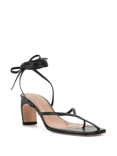 Shop Elleme Ficelle Strappy Sandals In Black