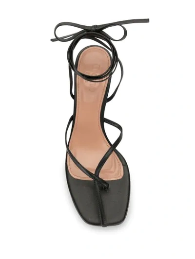 Shop Elleme Ficelle Strappy Sandals In Black