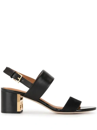 Shop Tory Burch Gigi 55mm Suede Sandals In Black