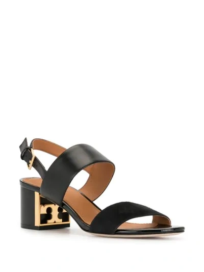 Shop Tory Burch Gigi 55mm Suede Sandals In Black