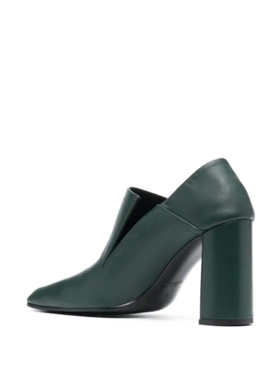 Shop Nina Ricci Square-toe Pumps In Green