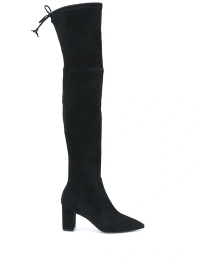 Shop Stuart Weitzman Over-the-knee Boots In Black