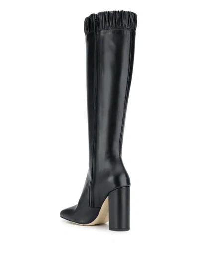 Shop Chloe Gosselin Carmen Knee-high Boots In Black