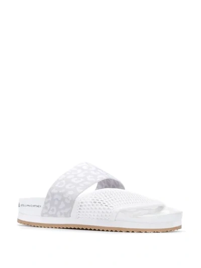 Shop Adidas By Stella Mccartney Stella-lette Slides In White