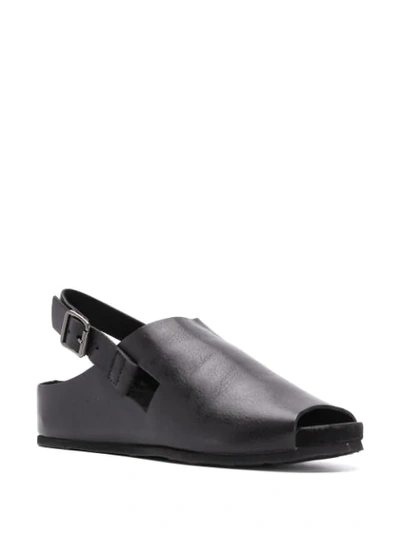 Shop Moma Nagasaki Sling-back Sandals In Black