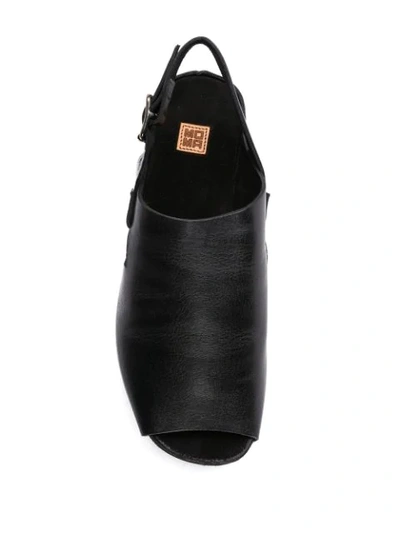 Shop Moma Nagasaki Sling-back Sandals In Black