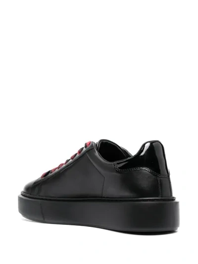 Shop Woolrich All Round Low Top Trainers In Black
