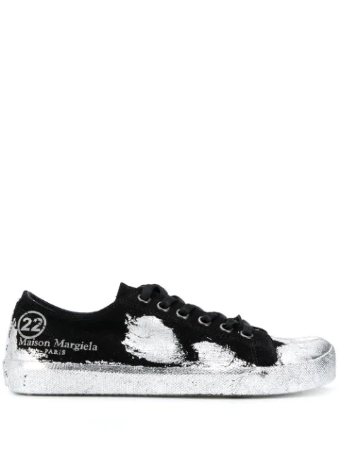maison margiela tabi sneakers black