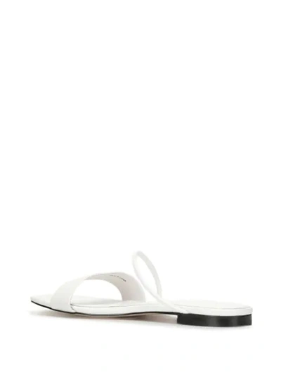 Shop Mara & Mine Bunny Open-toe Sandals In White