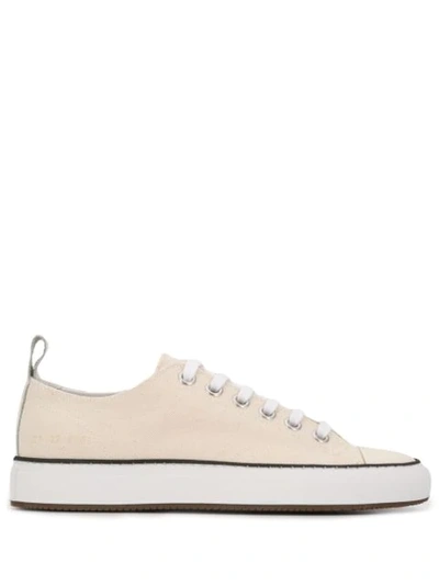 Shop Common Projects Tournament Low Sneakers In White